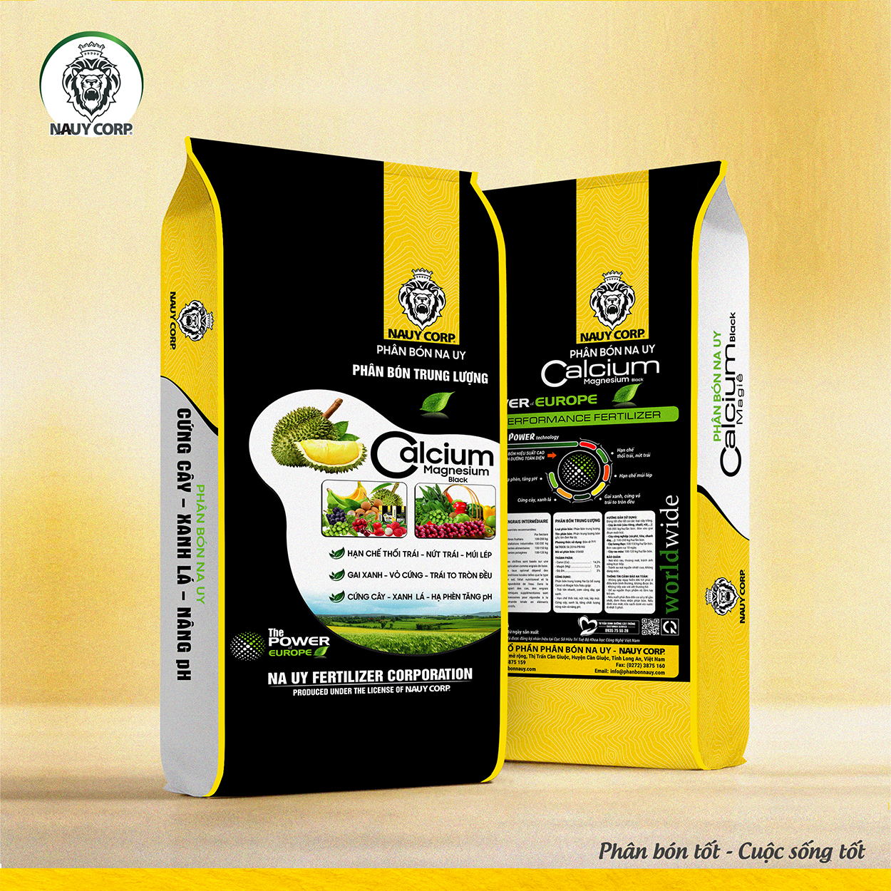 PHÂN BÓN TRUNG VI LƯỢNG NA UY CALCIUM-MAGIE